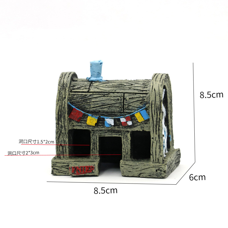 Tangki Ikan Dekorasi Akuarium  - Aquarium Fish Cave ulasan dan harga