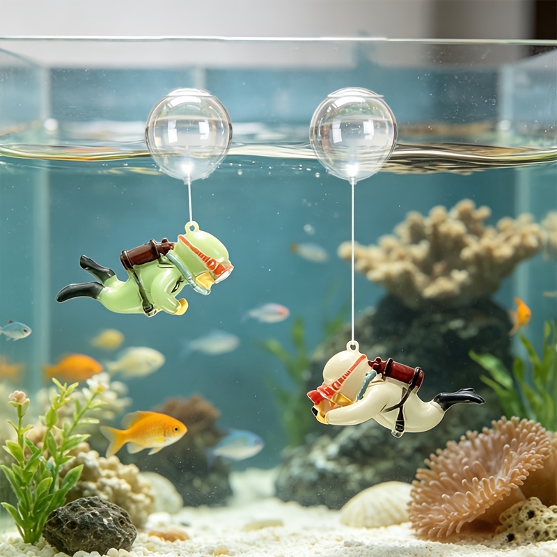Dekorasi Resin Akuarium Patung - Aquarium Fish Ball ulasan dan harga