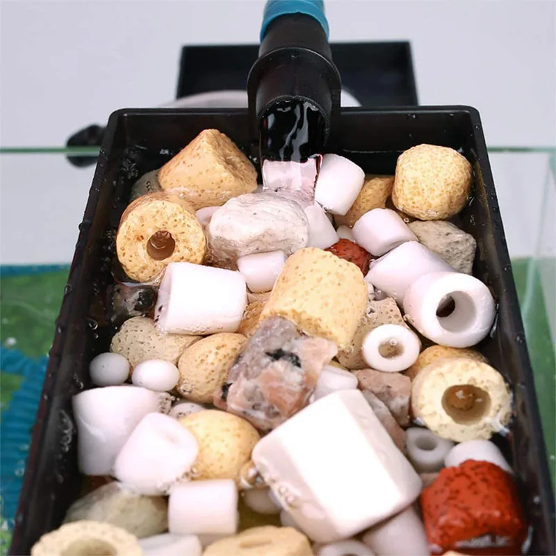 Media Filter Akuarium, Cincin  - Aquarium Fish Ball ulasan dan harga