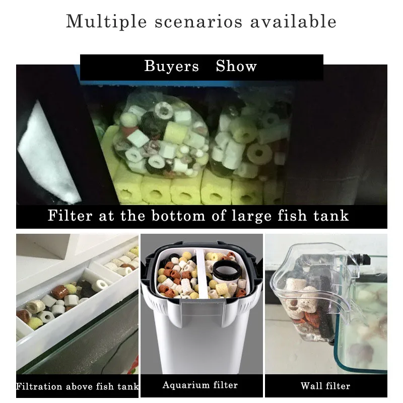 Media Filter Akuarium, Cincin  - Aquarium Fish Ball ulasan dan harga