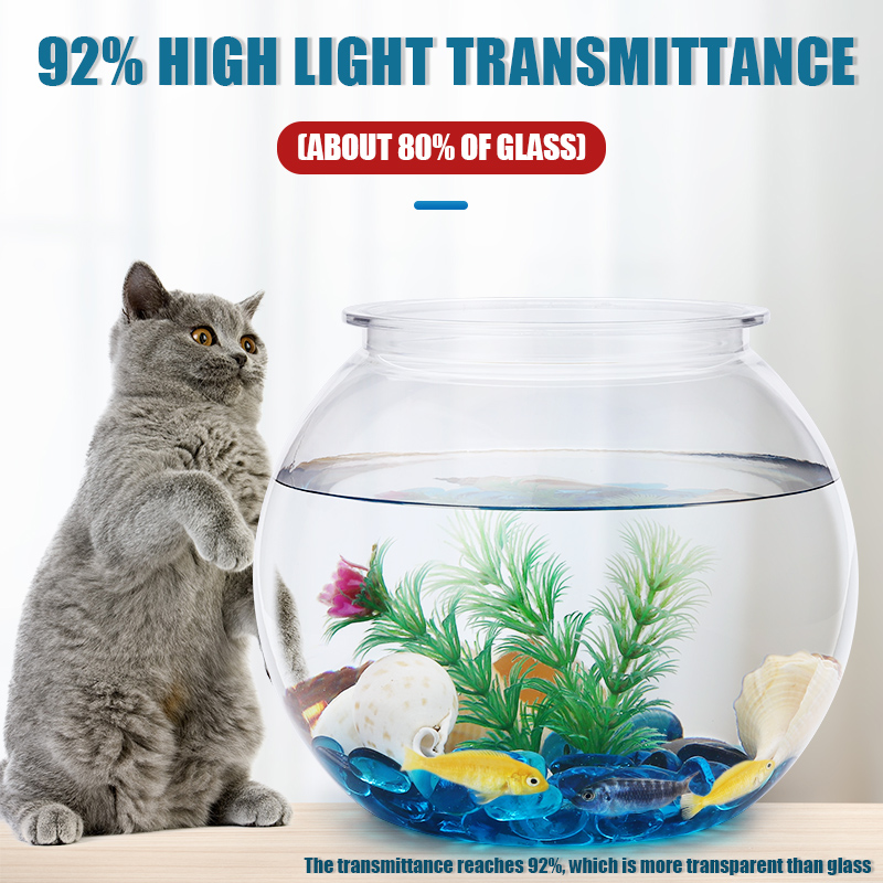 Mangkuk ikan plastik ukuran L  - Aquarium Fish Betta ulasan dan harga