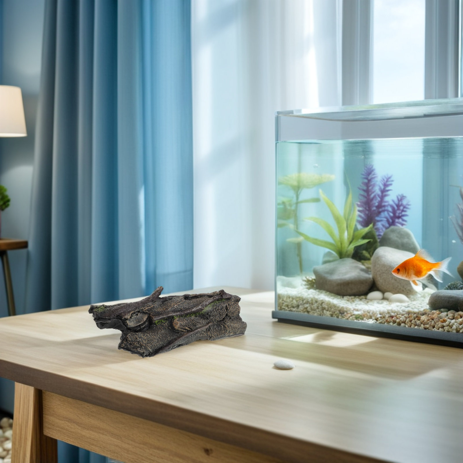 Batang Pohon Berongga Resin De - Aquarium Fish Cave ulasan dan harga