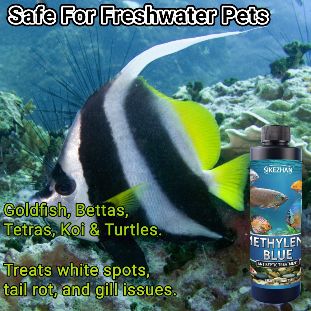 SIKEZHAN 98ml Larutan Methylen - Aquarium Fish Betta ulasan dan harga