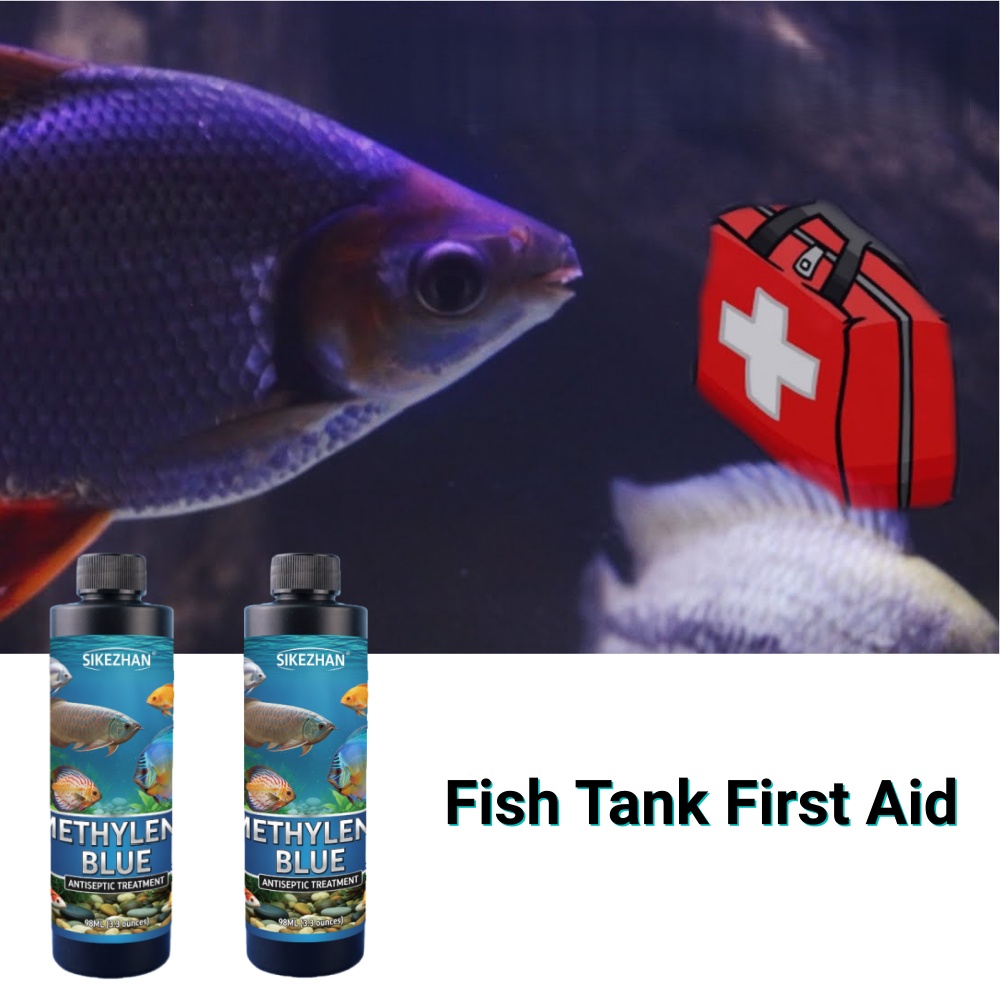 SIKEZHAN 98ml Larutan Methylen - Aquarium Fish Betta ulasan dan harga