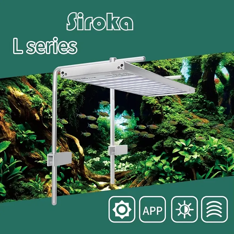 Lampu LED Akuarium Jepit 55W-1 - Aquarium Fish For Sale ulasan dan harga
