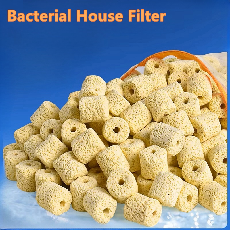 100g Filter rumah bakteri Filt - Aquarium Fish Ball ulasan dan harga
