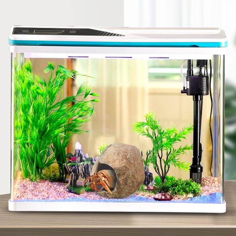 Gua Akuarium Tangki Ikan Rumah - Aquarium Fish Cave ulasan dan harga