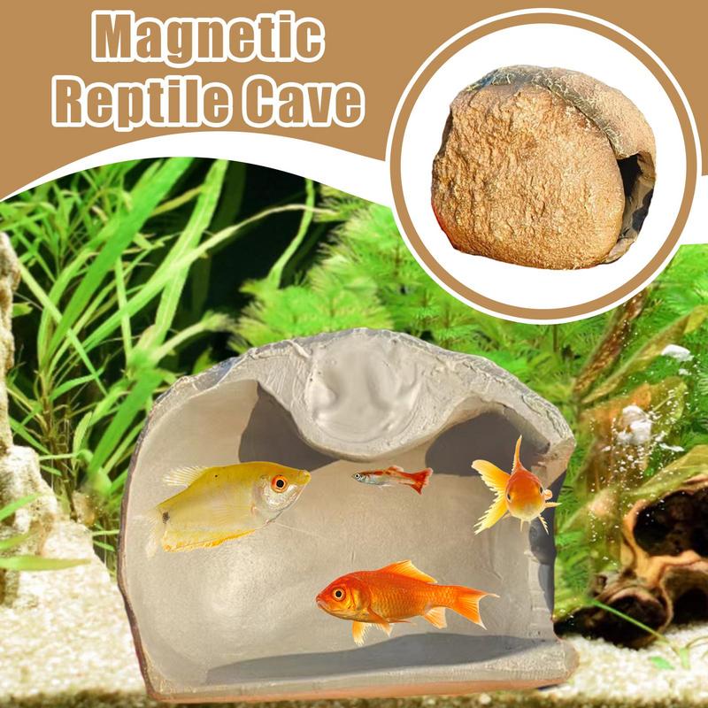 Gua Akuarium Tangki Ikan Rumah - Aquarium Fish Cave ulasan dan harga